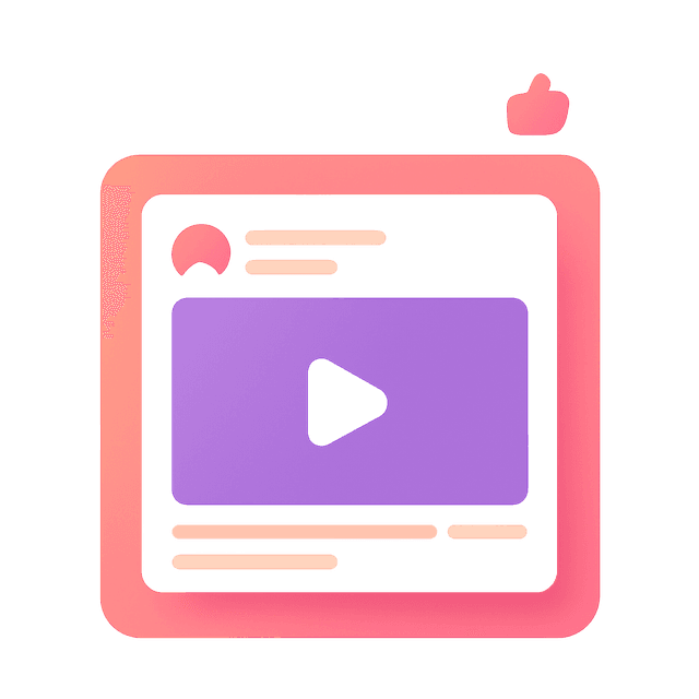 Social media post illustration